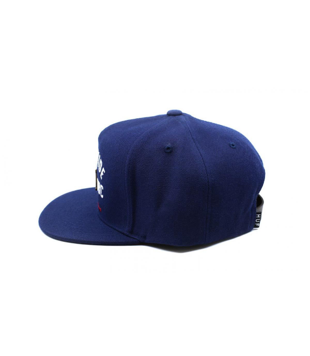 Huf blue Huf cap metal logo